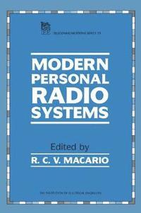 bokomslag Modern Personal Radio Systems