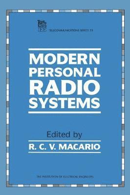 R.C.V. Macario, R. C. V. Macario, R C V Macario - Modern Personal Radio Systems, Inbunden