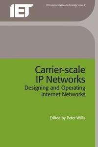 bokomslag Carrier-Scale IP Networks