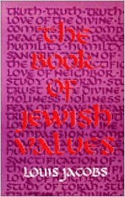 The Book of Jewish Values