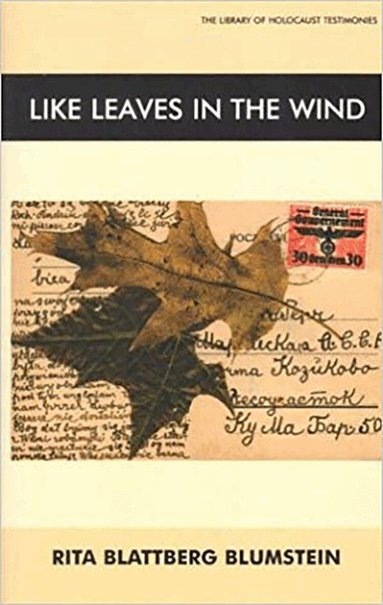 Rita Blattberg Blumstein - Like Leaves in the Wind, Häftad