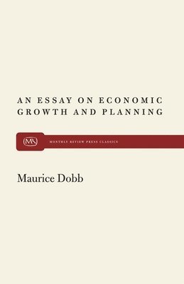 bokomslag Essay on Econ Growth and Plan