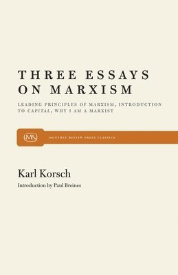 bokomslag Three Essays on Marxism