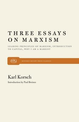 Three Essays on Marxism 1