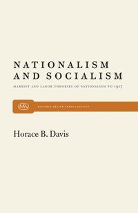 bokomslag Nationalism and Socialism