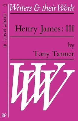 bokomslag Henry James: Book. 3