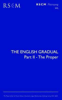 Francis Burgess - English Gradual Part 2 - The Proper, Häftad