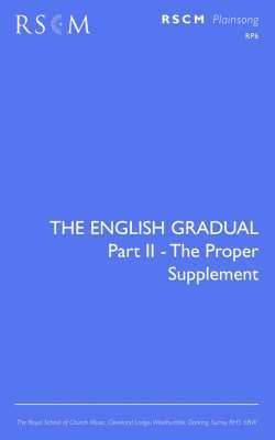 bokomslag The English Gradual Supplement