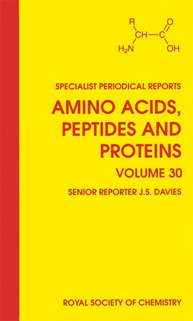 J S Davies, J S (University of Wales) Davies, J. S. Davies - Amino Acids, Peptides and Proteins, Inbunden