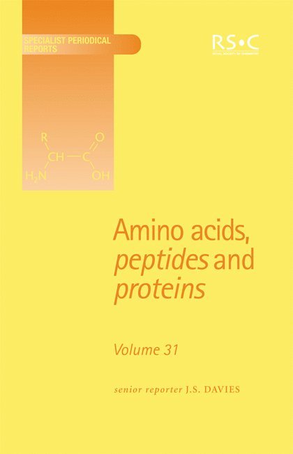J S Davies, J S (University of Wales) Davies, J. S. Davies - Amino Acids, Peptides and Proteins, Inbunden