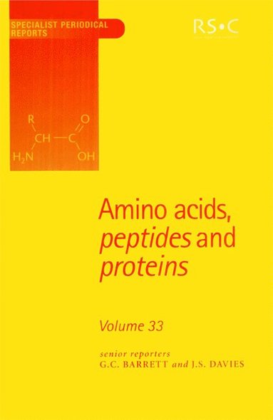 bokomslag Amino Acids, Peptides and Proteins