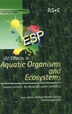 UV Effects in Aquatic Organisms and Ecosystems 1