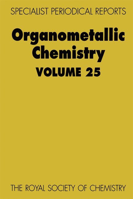 E W Abel, E. W. Abel - Organometallic Chemistry, Inbunden