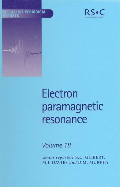 bokomslag Electron Paramagnetic Resonance