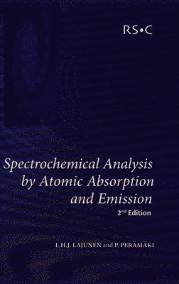 Spectrochemical Analysis by Atomic Absorption and Emission 1