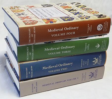 Dictionary of British Arms Medieval 4 Volume Set 1