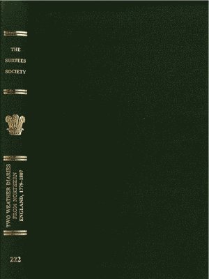 Two Weather Diaries from Northern England, 1779-1807