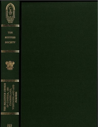 Alan Munden - Religious Census of Cumbria, 1851, Inbunden