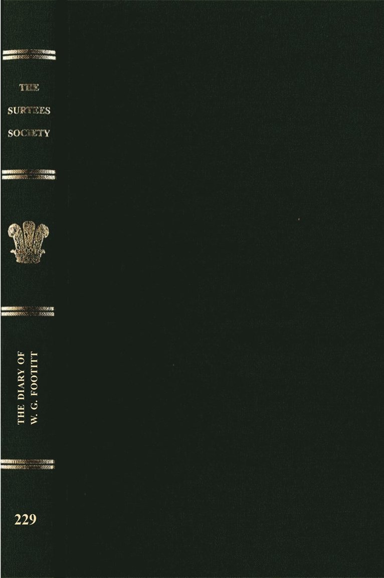 Michael Johnson - Diary of W. G. Footitt, Inbunden