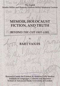 bokomslag Memoir, Holocaust Fiction, and Truth. Beyond 'The Cut Out Girl'