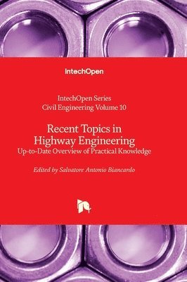 bokomslag Recent Topics in Highway Engineering