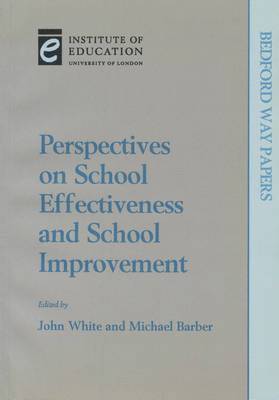 bokomslag Perspectives on School Effectiveness and School Improvement