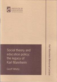bokomslag Social theory and education policy