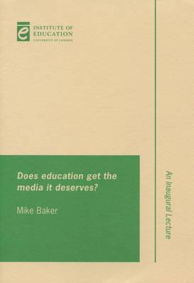 Does education get the media it deserves? 1