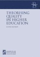 bokomslag Theorising Quality in Higher Education