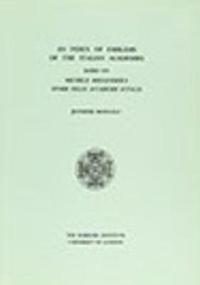 bokomslag An Index of Emblems of the Italian Academies: Based on Michele Maylender's Storie Delle Accademie D'Italia