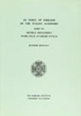bokomslag An Index of Emblems of the Italian Academies: Based on Michele Maylender's Storie Delle Accademie D'Italia