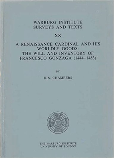 David Chambers - Renaissance Cardinal and His Worldly Goods, Häftad