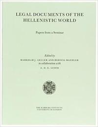 bokomslag Legal Documents of the Hellenistic World