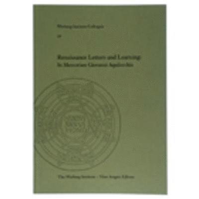 Dilwyn Knox, Nuccio Ordine - Renaissance Letters and Learning: In Memoriam Giovanni Aquilecchia: Volume 19, Häftad