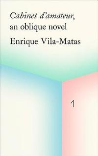bokomslag Cabinet d'amateur, an oblique novel: Enrique Vila-Matas