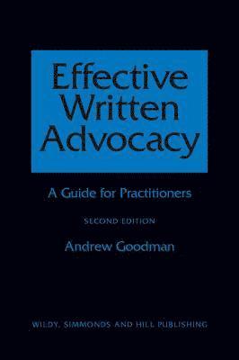 Effective Written Advocacy 1