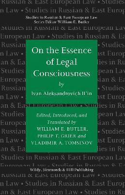 bokomslag On the Essence of Legal Consciousness