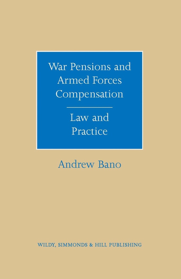 War Pensions and Armed Forces Compensation