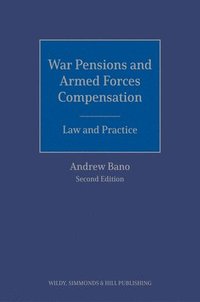 bokomslag War Pensions and Armed Forces Compensation: Law and Practice