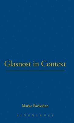 bokomslag Glasnost in Context