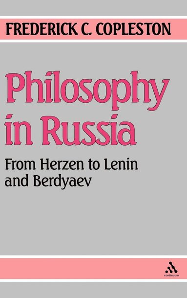 bokomslag Philosophy in Russia