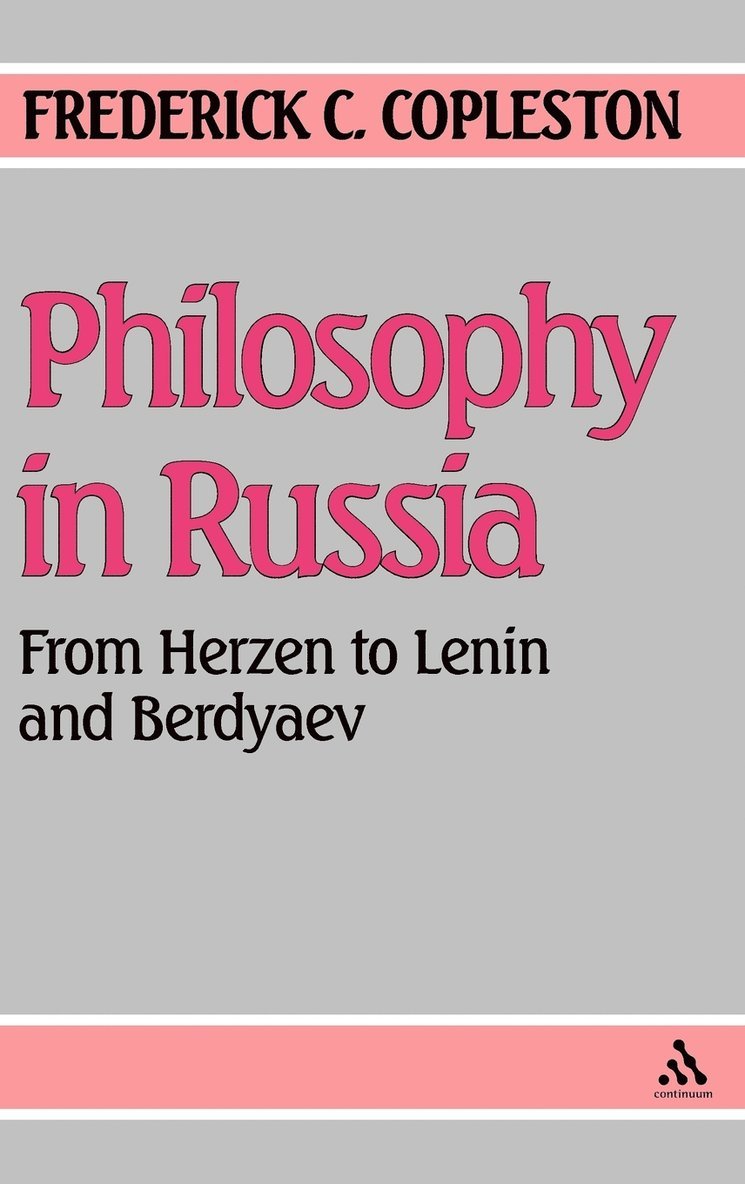 Philosophy in Russia 1