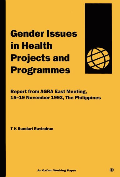 bokomslag Gender Issues In Health Projects and Programmes