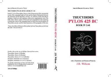 John B. Wilson - Thucydides: Pylos 425 BC; Book IV, 2-41, Häftad