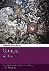 bokomslag Cicero: Verrines II.1