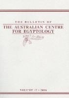 BULLETIN OF THE AUSTRALIAN CEN