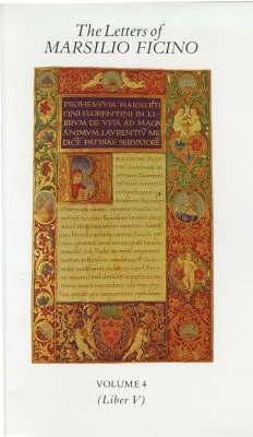 bokomslag The Letters of Marsilio Ficino: v. 4