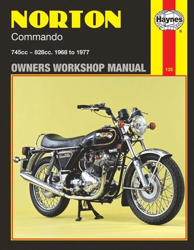 bokomslag Norton Commando (68 - 77) Haynes Repair Manual