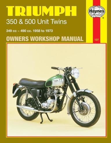 bokomslag Triumph 350 & 500 Unit Twins (58 - 73)