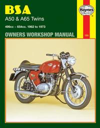 bokomslag BSA A50 & A65 Twins (62 - 73) Haynes Repair Manual